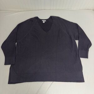 Athleta Heather Gray Knit Top